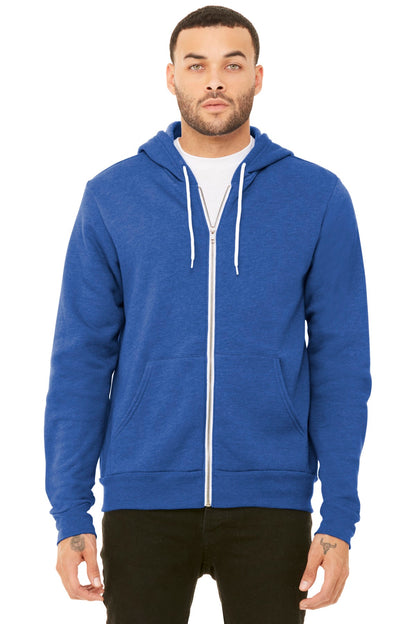 BELLA+CANVAS® Unisex Sponge Fleece Full-Zip Hoodie. BC3739