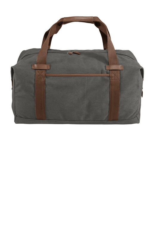 Port Authority® Cotton Canvas Duffel. BG803