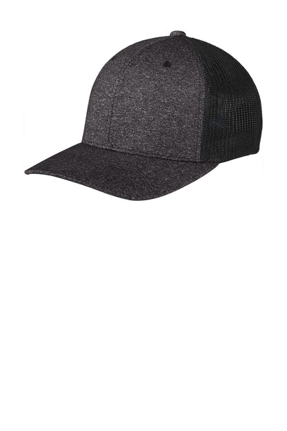 Port Authority® Flexfit® Melange Mesh Back Trucker Cap C302