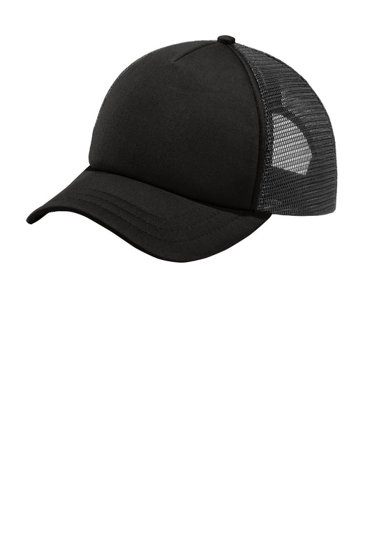 Port Authority® 5-Panel Twill Foam Trucker Cap. C936
