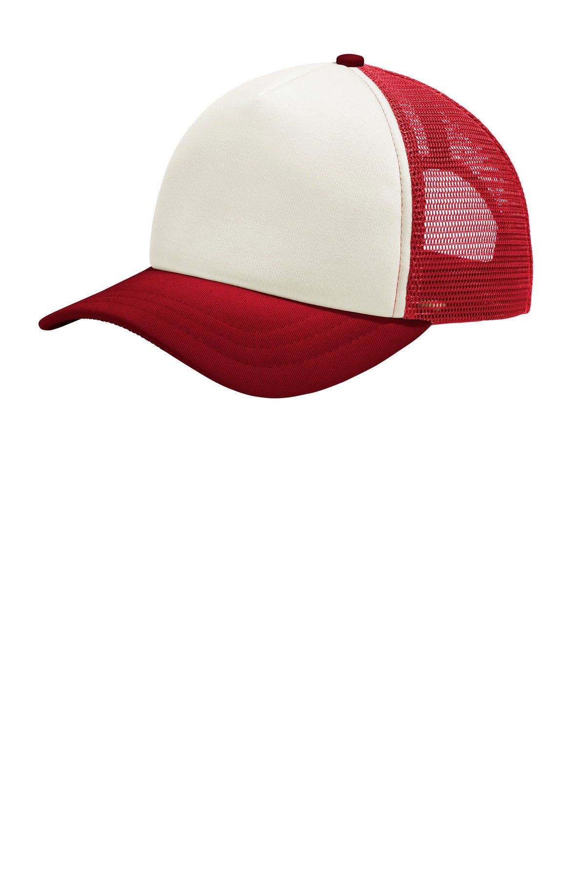 Port Authority® 5-Panel Twill Foam Trucker Cap. C936