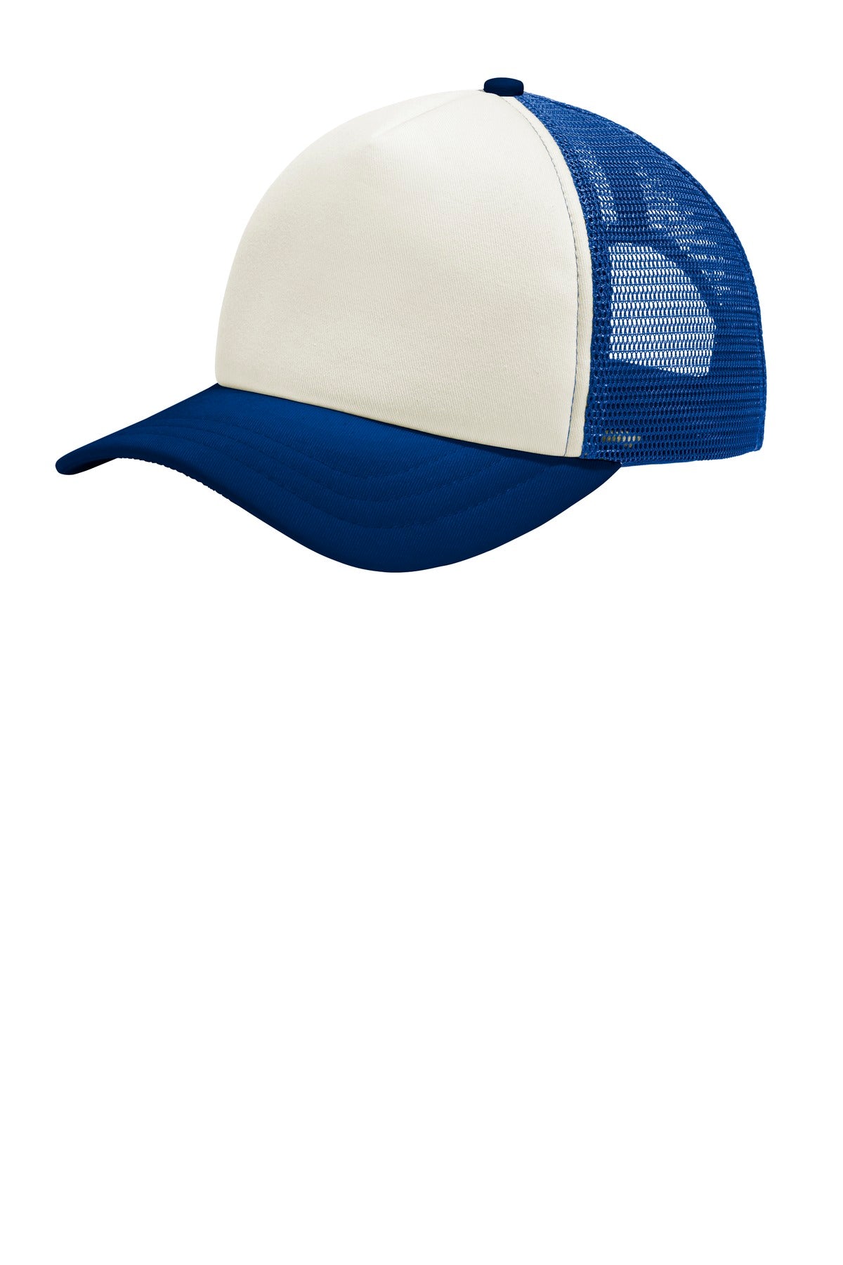 Port Authority® 5-Panel Twill Foam Trucker Cap. C936