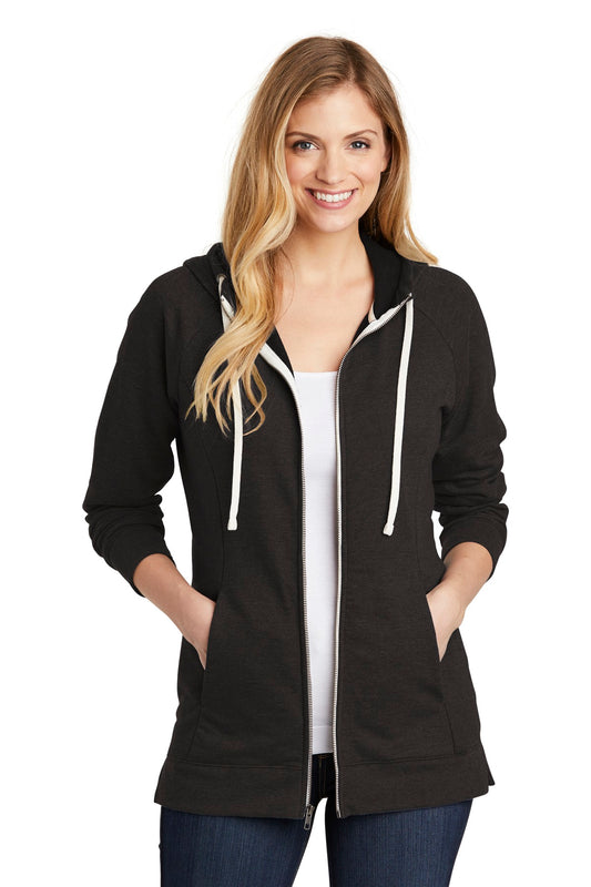 District® Women's Perfect Tri® French Terry Full-Zip Hoodie. DT456