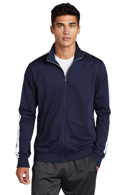Sport-Tek® Tricot Track Jacket. JST94