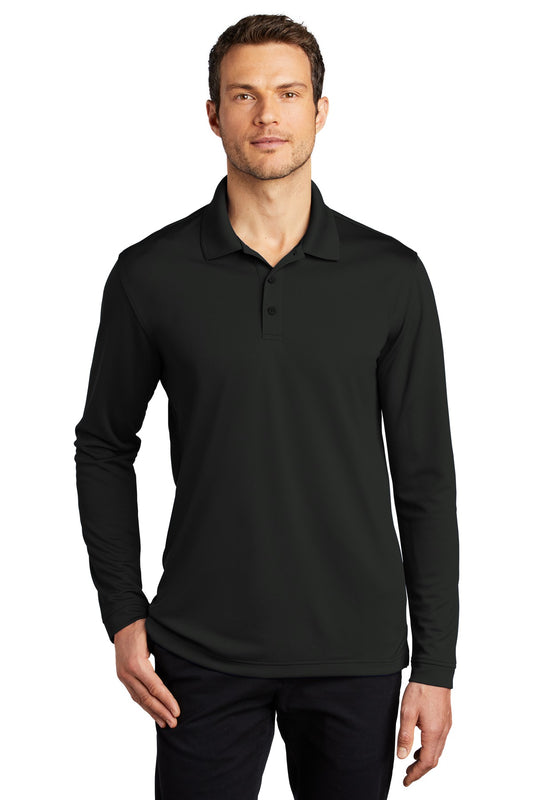Port Authority® Dry Zone® UV Micro-Mesh Long Sleeve Polo K110LS