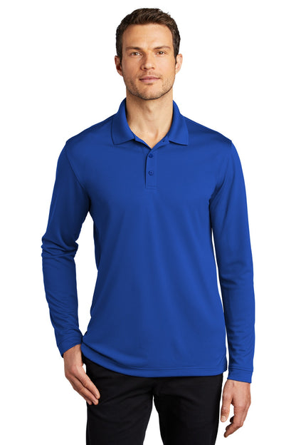 Port Authority® Dry Zone® UV Micro-Mesh Long Sleeve Polo K110LS
