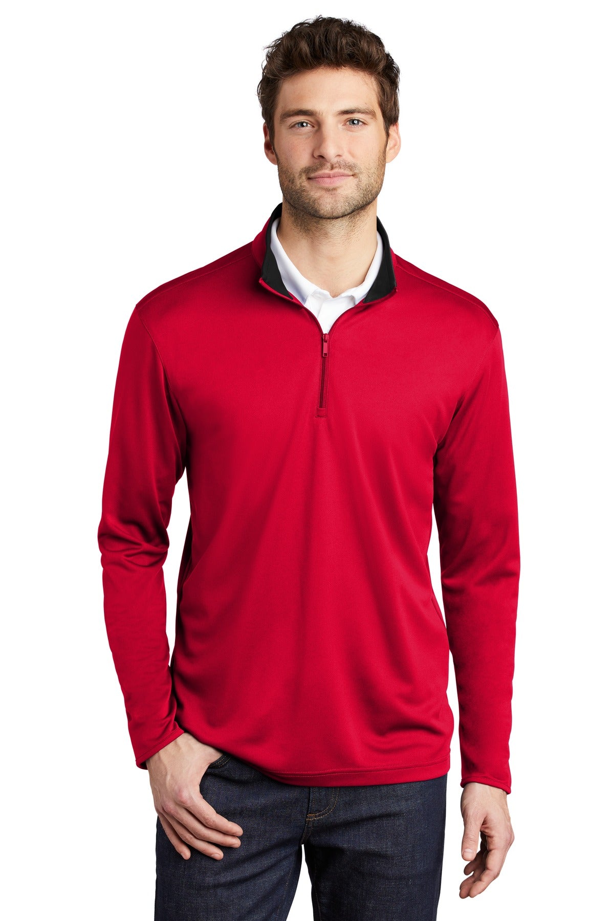 Port Authority® Silk Touch™ Performance 1/4-Zip K584
