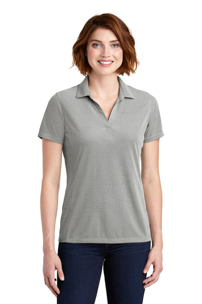 Port Authority® Ladies Poly Oxford Pique Polo. LK582