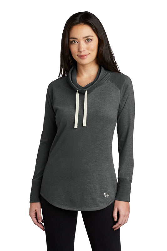 New Era® Ladies Sueded Cotton Blend Cowl Tee LNEA123