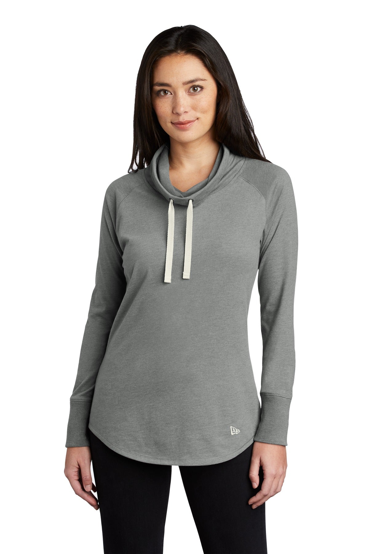 New Era® Ladies Sueded Cotton Blend Cowl Tee LNEA123