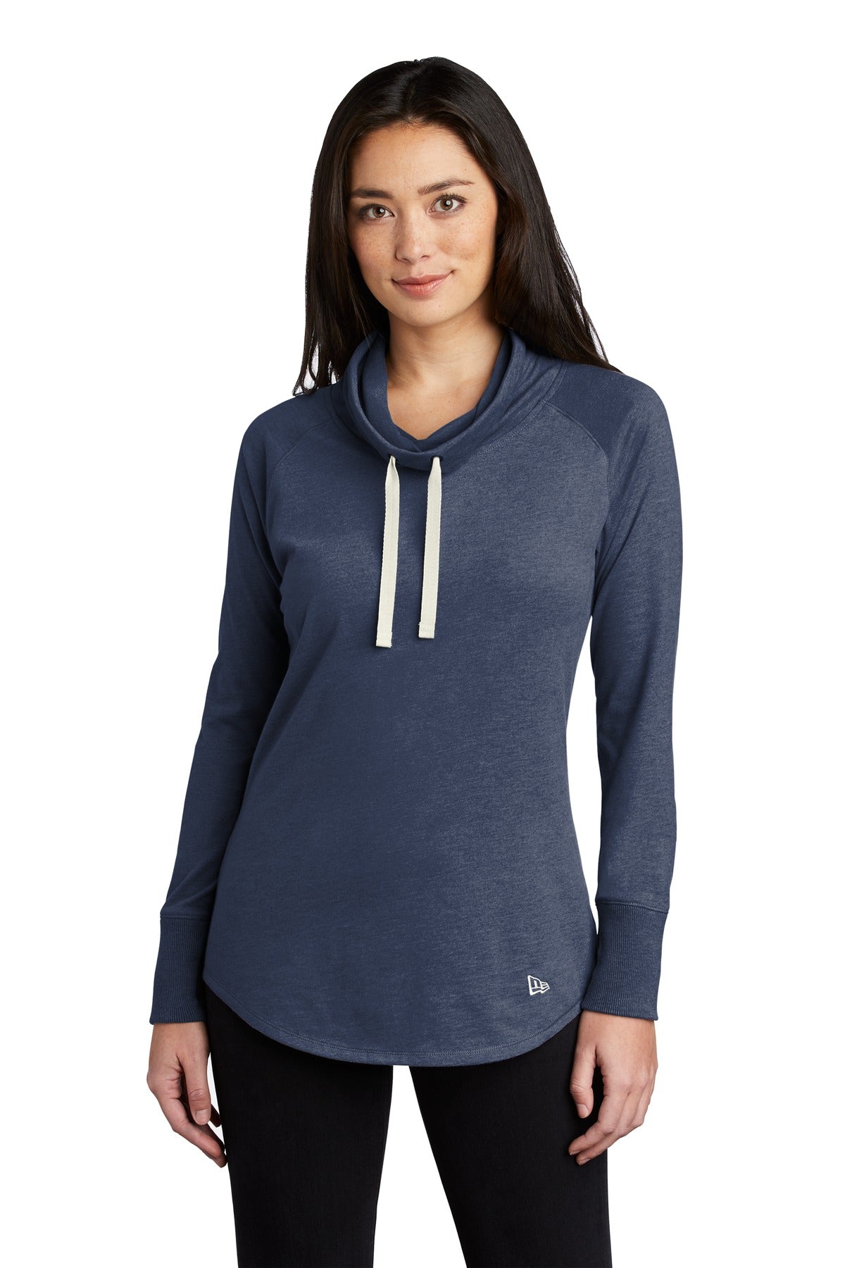 New Era® Ladies Sueded Cotton Blend Cowl Tee LNEA123