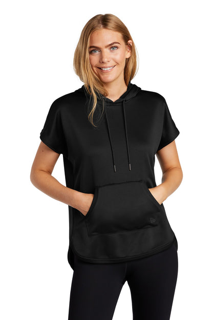 New Era® Ladies Performance Terry Short Sleeve Hoodie LNEA533