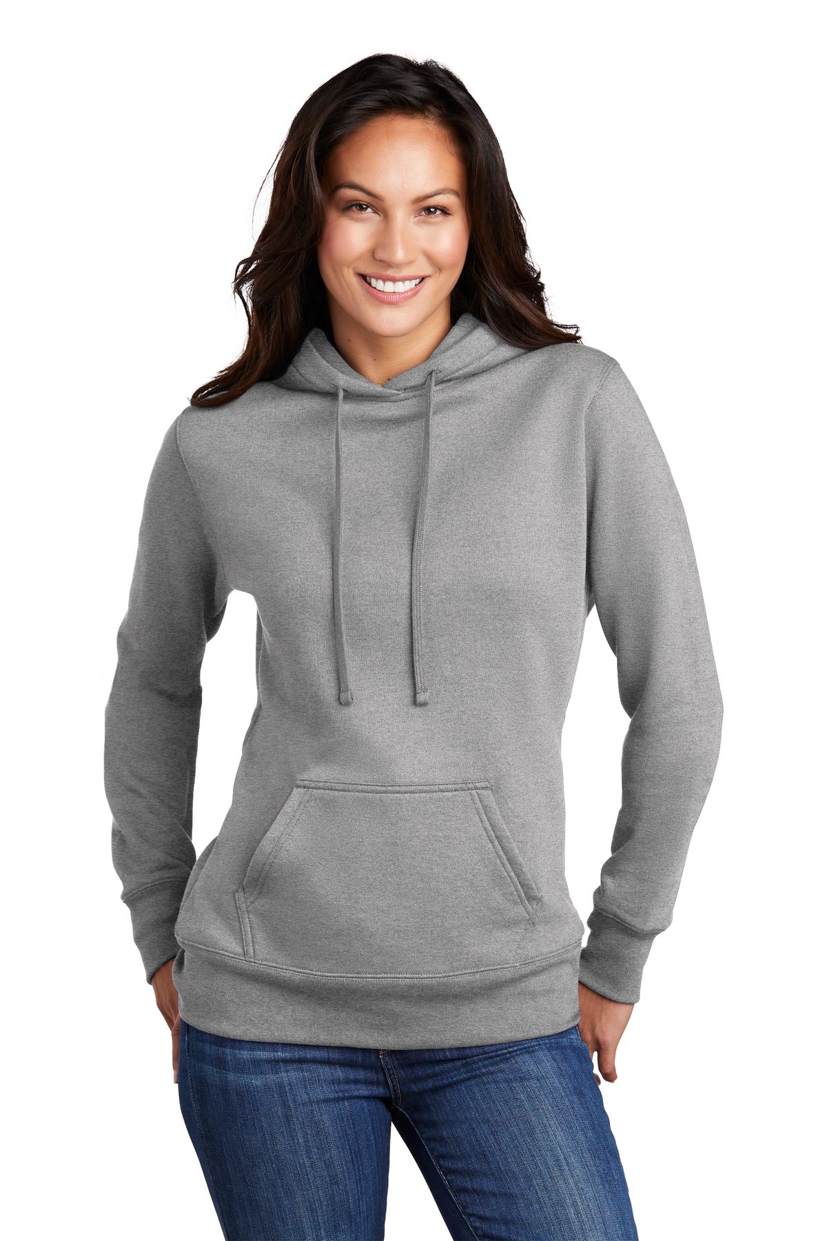 Port & Company® Ladies Core Fleece Pullover Hooded Sweatshirt LPC78H