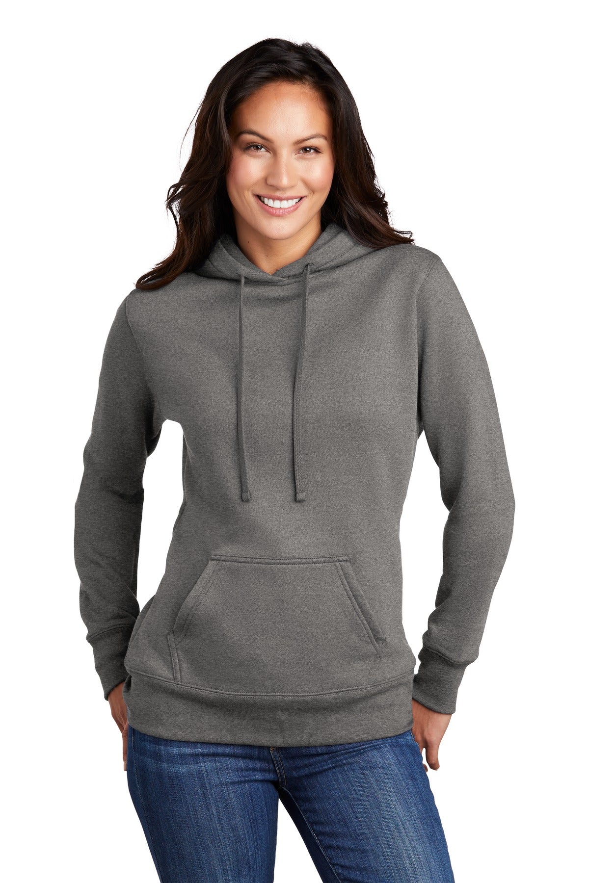 Port & Company® Ladies Core Fleece Pullover Hooded Sweatshirt LPC78H