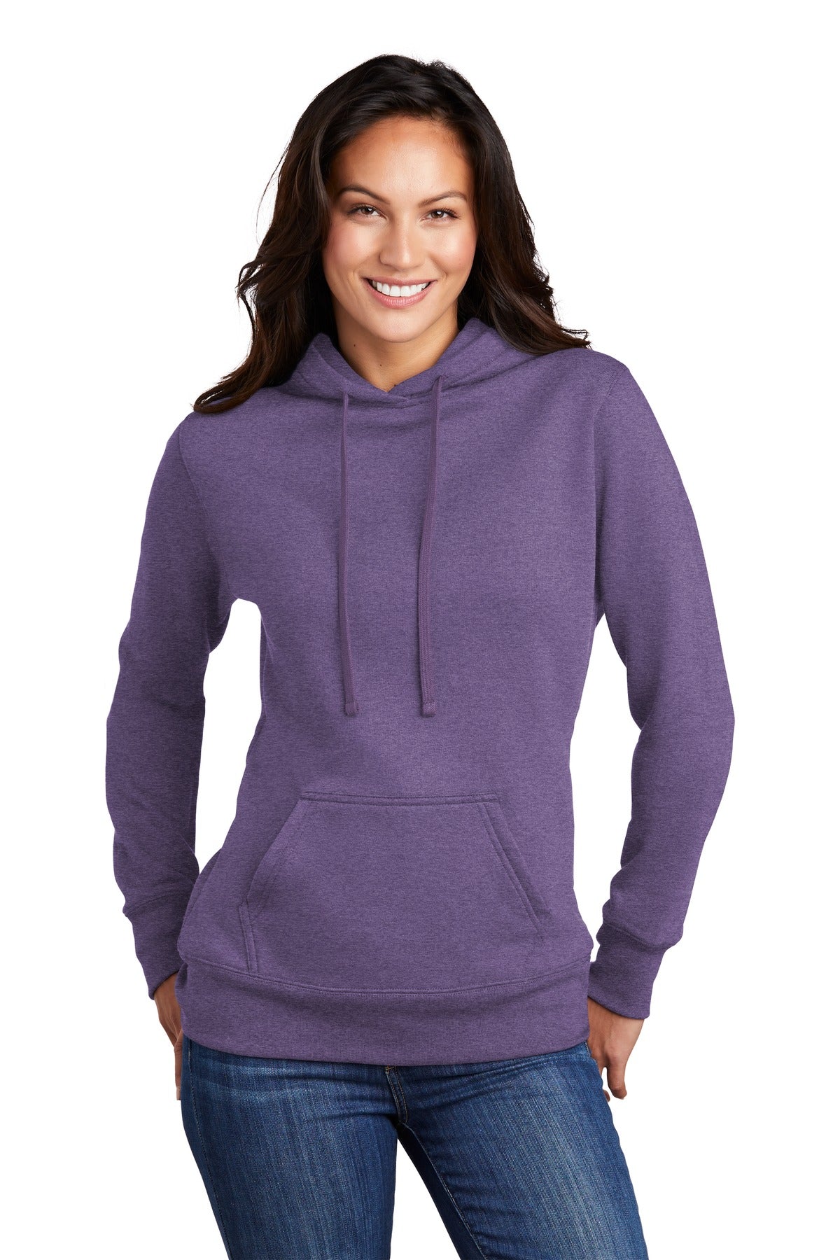 Port & Company® Ladies Core Fleece Pullover Hooded Sweatshirt LPC78H
