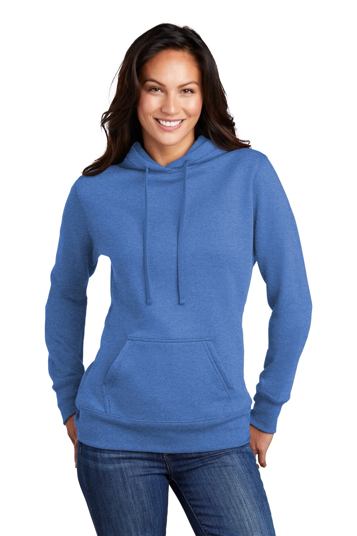 Port & Company® Ladies Core Fleece Pullover Hooded Sweatshirt LPC78H