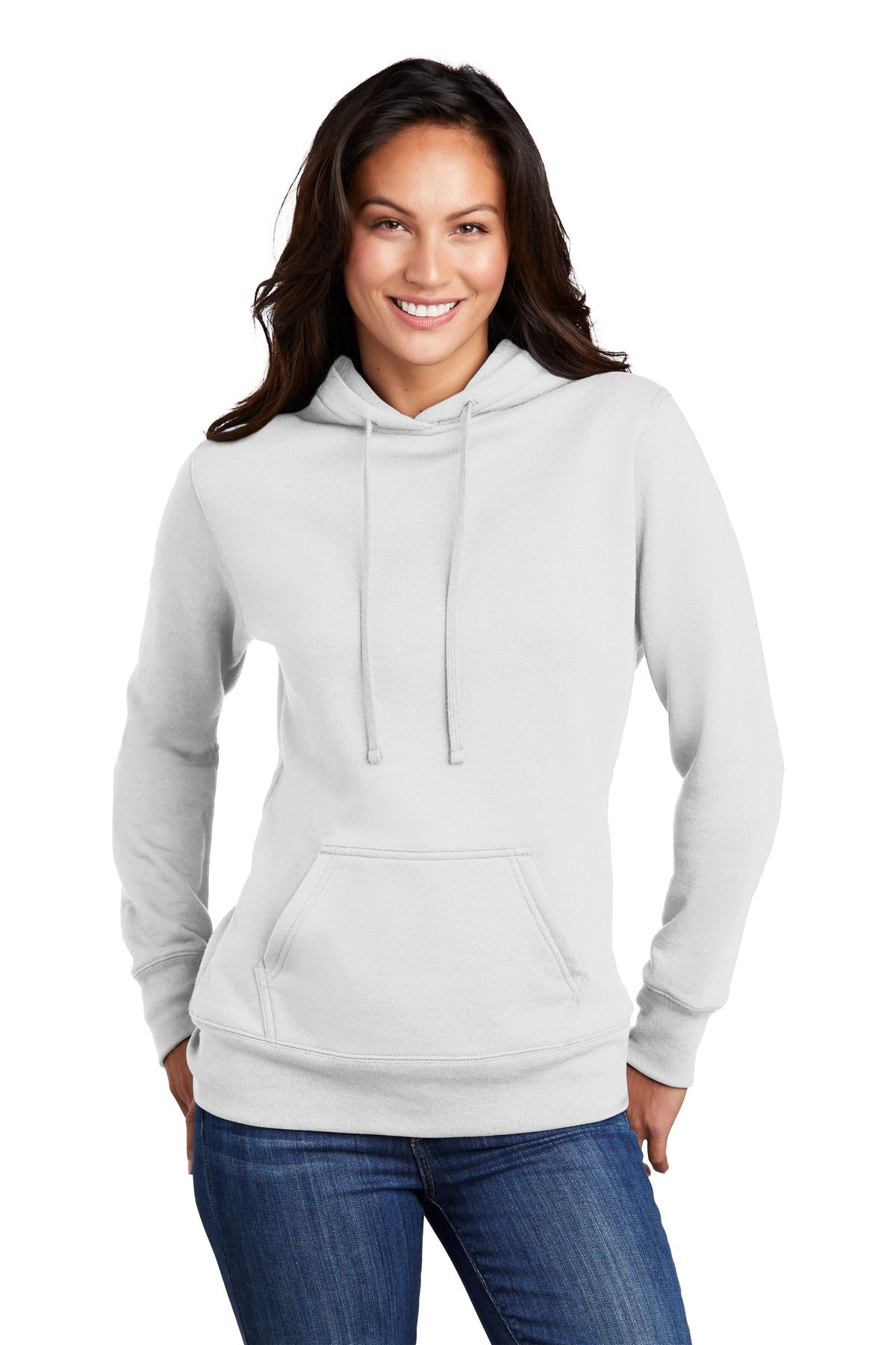 Port & Company® Ladies Core Fleece Pullover Hooded Sweatshirt LPC78H