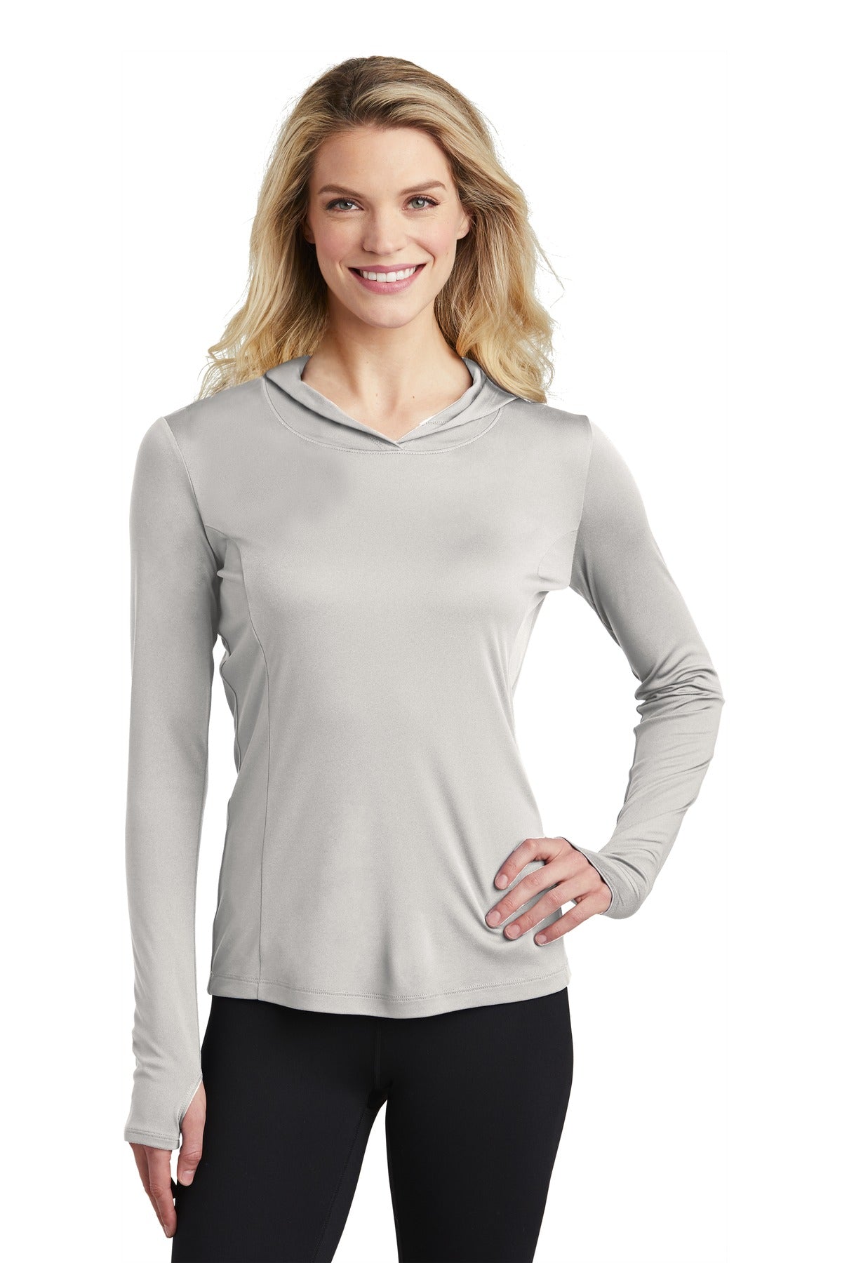 Sport-Tek® Ladies PosiCharge® Competitor™ Hooded Pullover. LST358