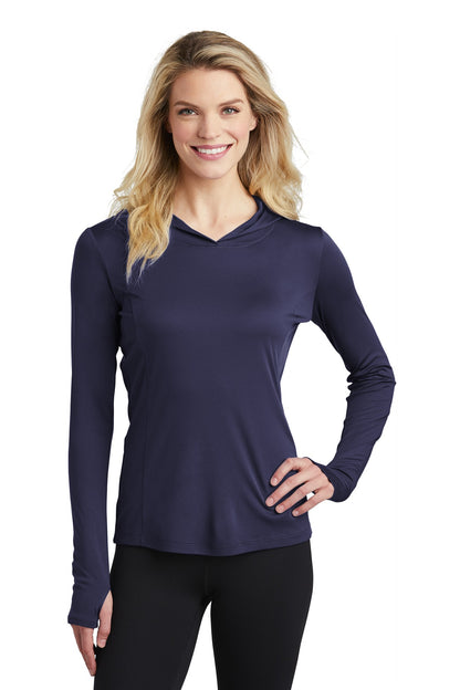 Sport-Tek® Ladies PosiCharge® Competitor™ Hooded Pullover. LST358