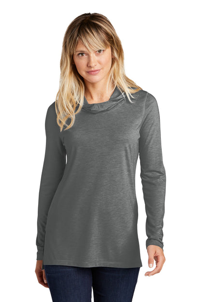 Sport-Tek® Ladies PosiCharge® Tri-Blend Wicking Long Sleeve Hoodie LST406