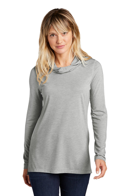 Sport-Tek® Ladies PosiCharge® Tri-Blend Wicking Long Sleeve Hoodie LST406