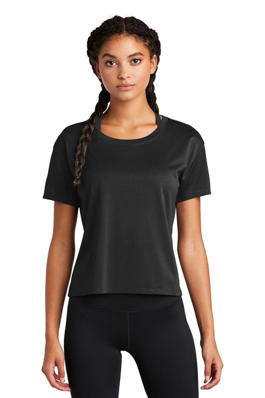 Sport-Tek® Ladies PosiCharge® Draft Crop Tee. LST411