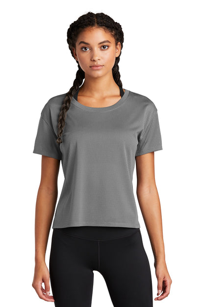 Sport-Tek® Ladies PosiCharge® Draft Crop Tee. LST411