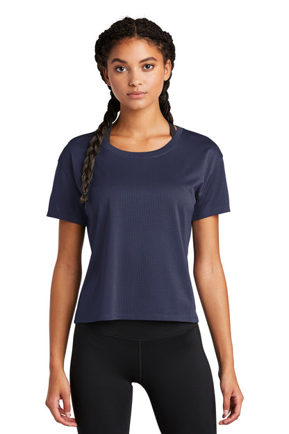 Sport-Tek® Ladies PosiCharge® Draft Crop Tee. LST411