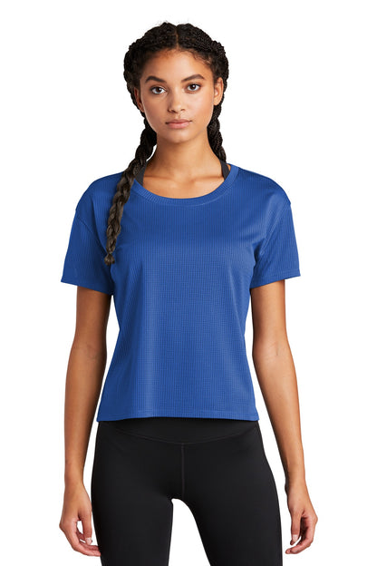 Sport-Tek® Ladies PosiCharge® Draft Crop Tee. LST411