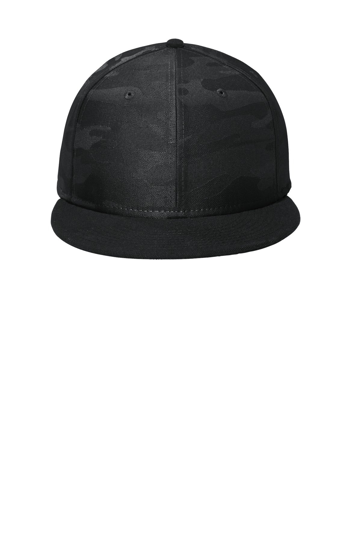 New Era® Camo Flat Bill Snapback Cap NE407