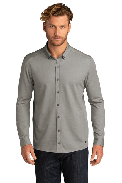 OGIO® Code Stretch Long Sleeve Button-Up. OG145