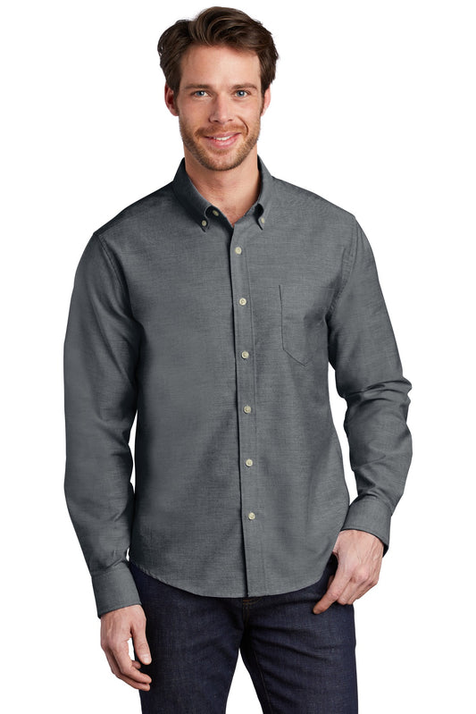 Port Authority® Untucked Fit SuperPro™ Oxford  S651