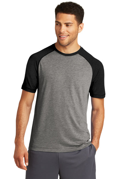 Sport-Tek® PosiCharge® Tri-Blend Wicking Raglan Tee. ST400