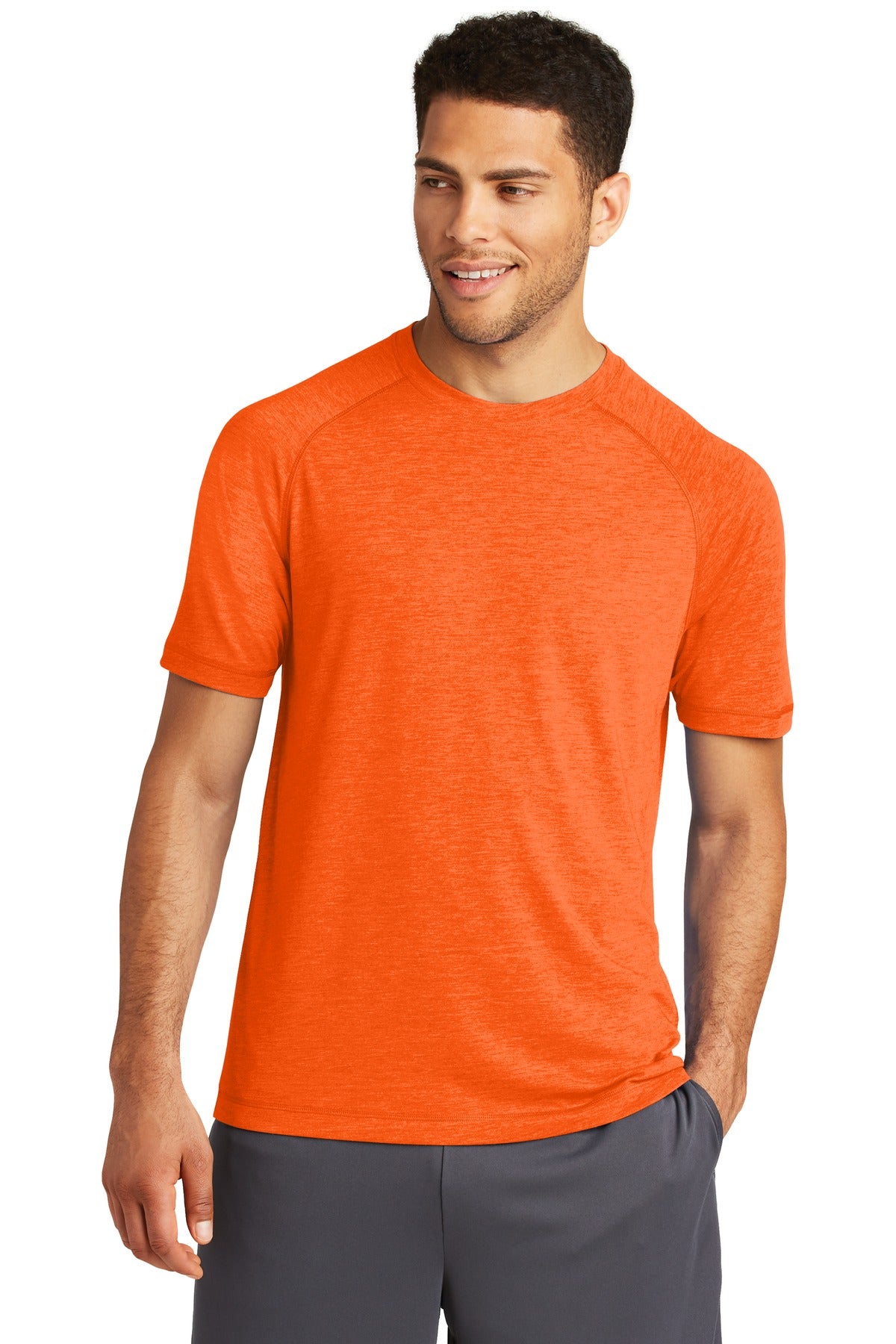 Sport-Tek® PosiCharge® Tri-Blend Wicking Raglan Tee. ST400