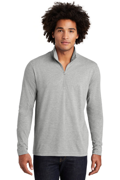 Sport-Tek® PosiCharge® Tri-Blend Wicking 1/4-Zip Pullover. ST407