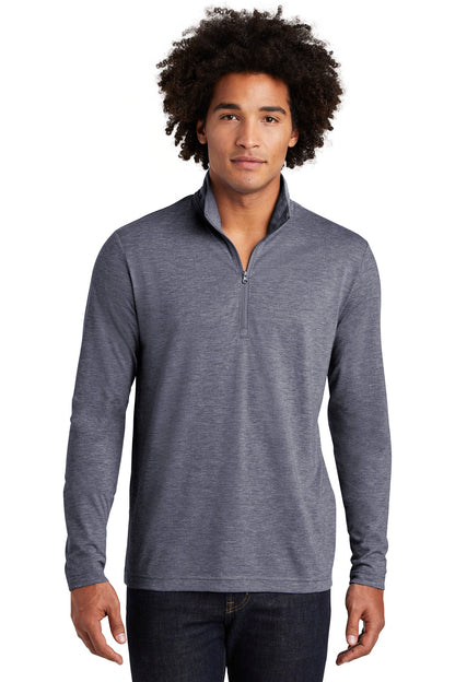 Sport-Tek® PosiCharge® Tri-Blend Wicking 1/4-Zip Pullover. ST407