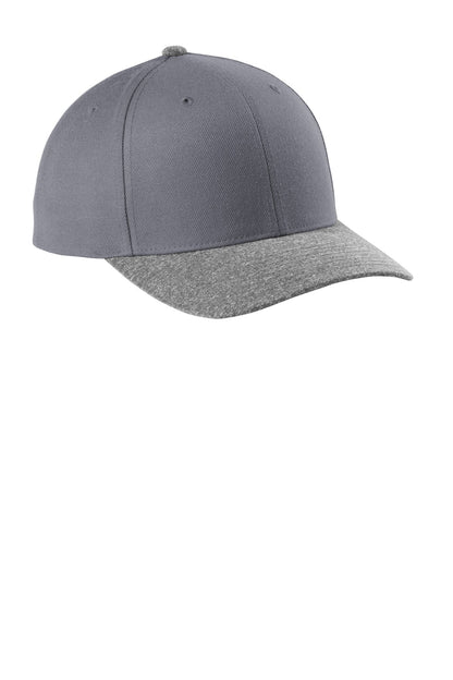 Sport-Tek® Yupoong® Curve Bill Snapback Cap. STC43