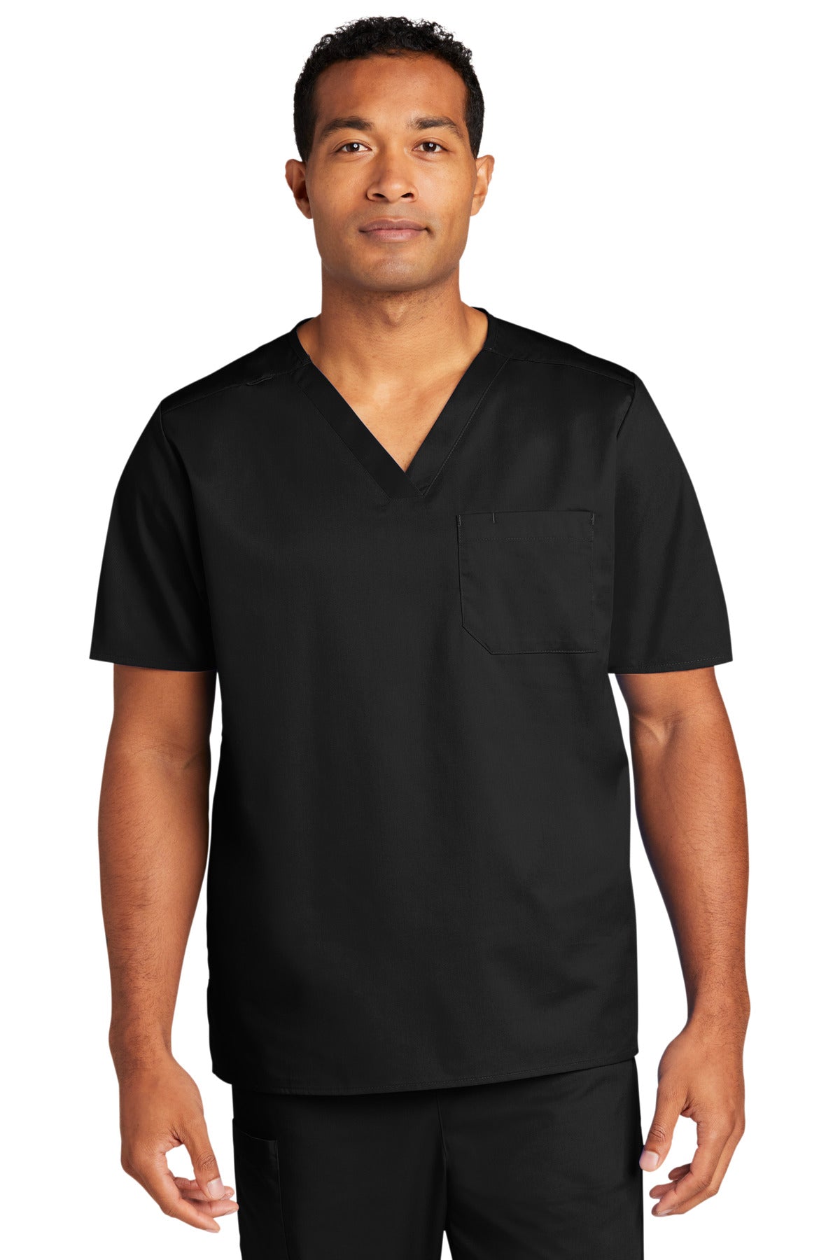 WonderWink® Unisex WorkFlex™ Chest Pocket V-Neck Top WW3160
