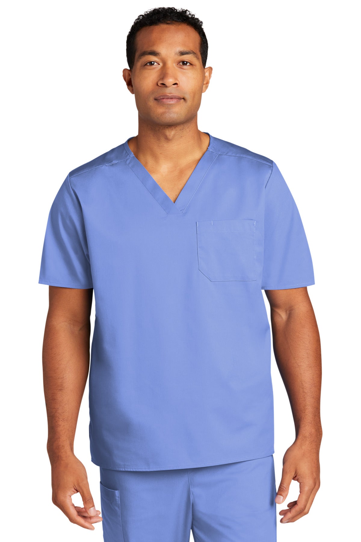WonderWink® Unisex WorkFlex™ Chest Pocket V-Neck Top WW3160