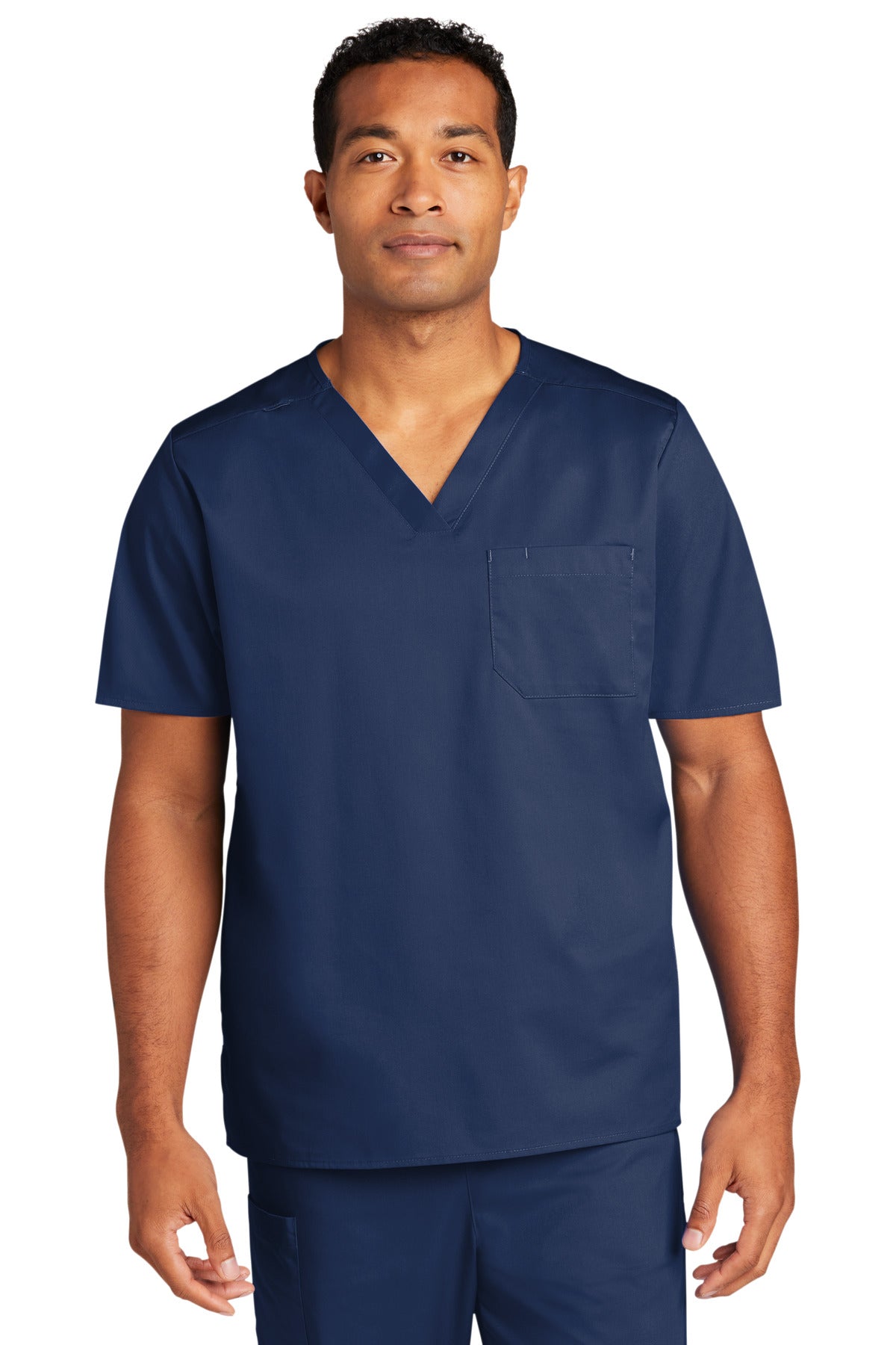 WonderWink® Unisex WorkFlex™ Chest Pocket V-Neck Top WW3160