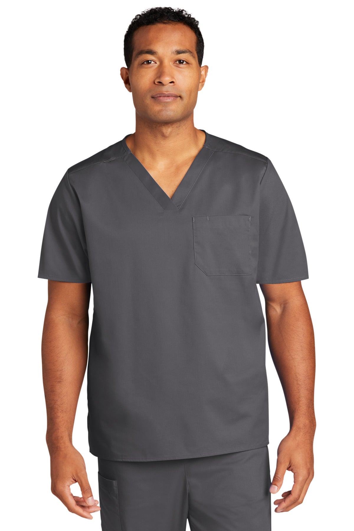 WonderWink® Unisex WorkFlex™ Chest Pocket V-Neck Top WW3160