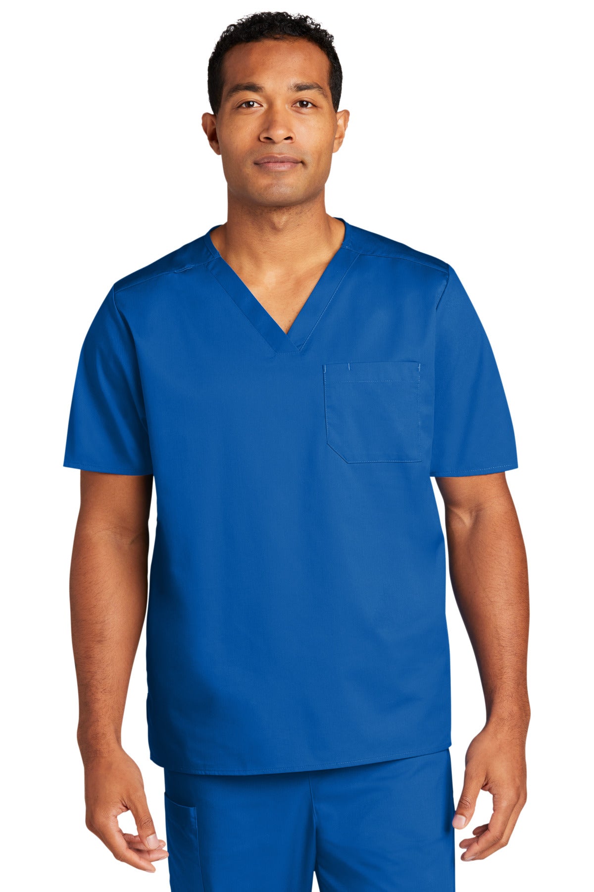 WonderWink® Unisex WorkFlex™ Chest Pocket V-Neck Top WW3160