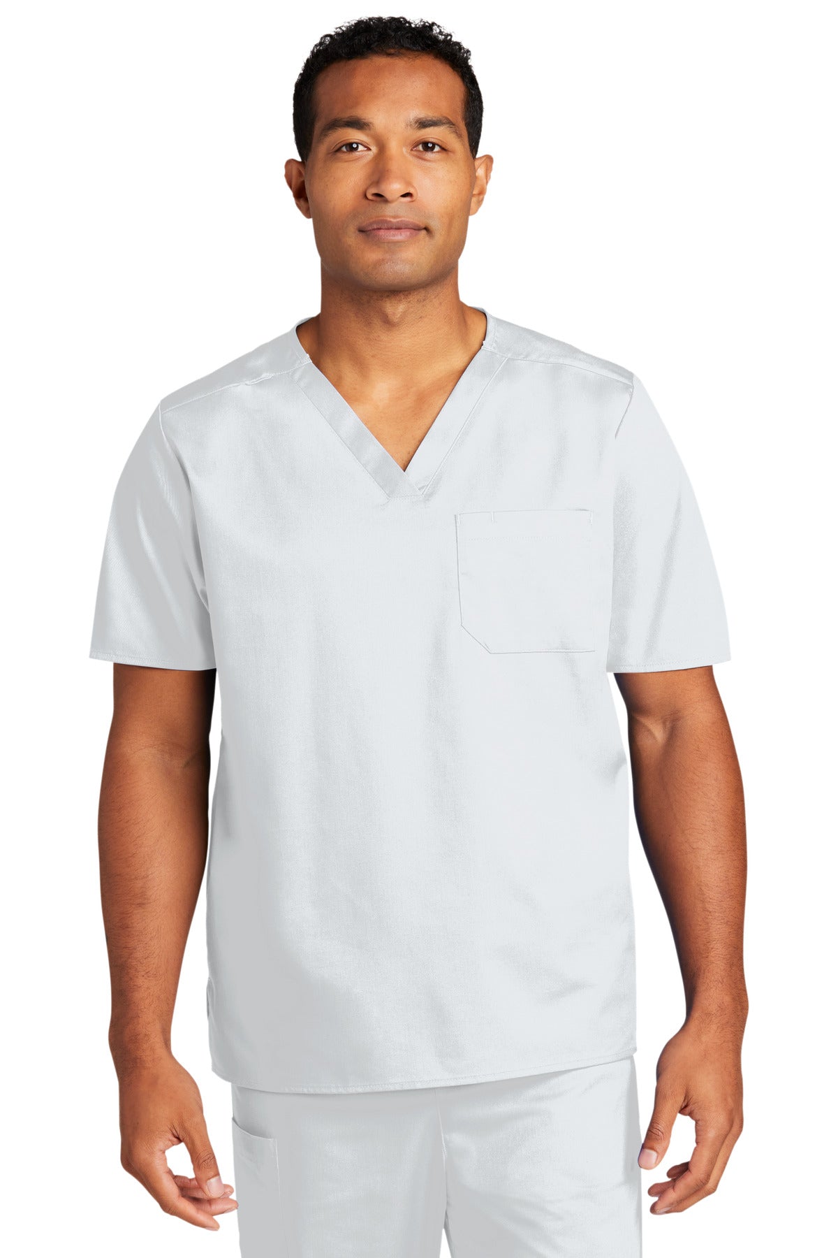 WonderWink® Unisex WorkFlex™ Chest Pocket V-Neck Top WW3160