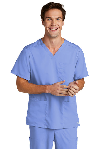WonderWink® Men's Premiere Flex™ V-Neck Top WW5068
