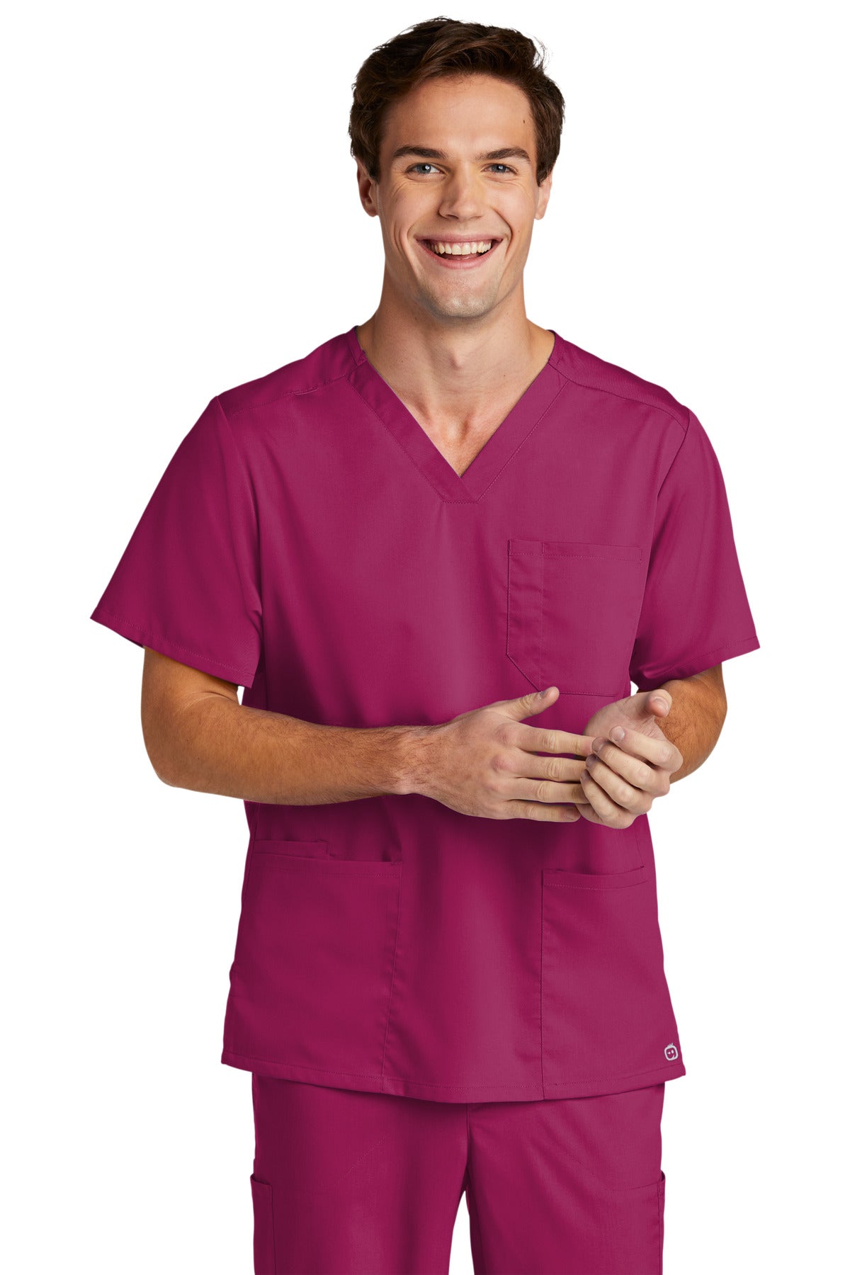 WonderWink® Men's Premiere Flex™ V-Neck Top WW5068