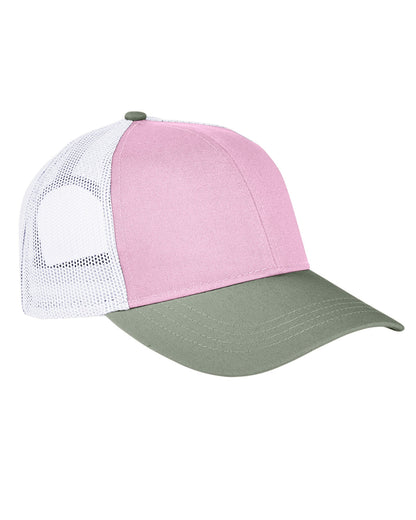 Tri-Color Trucker Cap AP1919