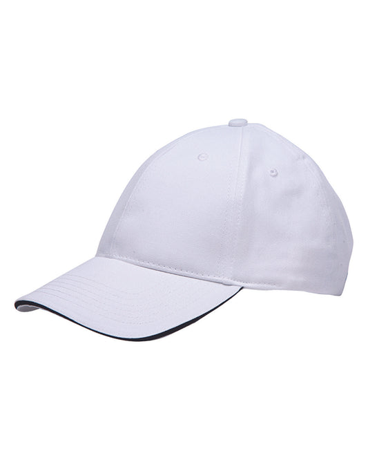 100% Brushed Cotton Twill Structured Sandwich Cap BA3621