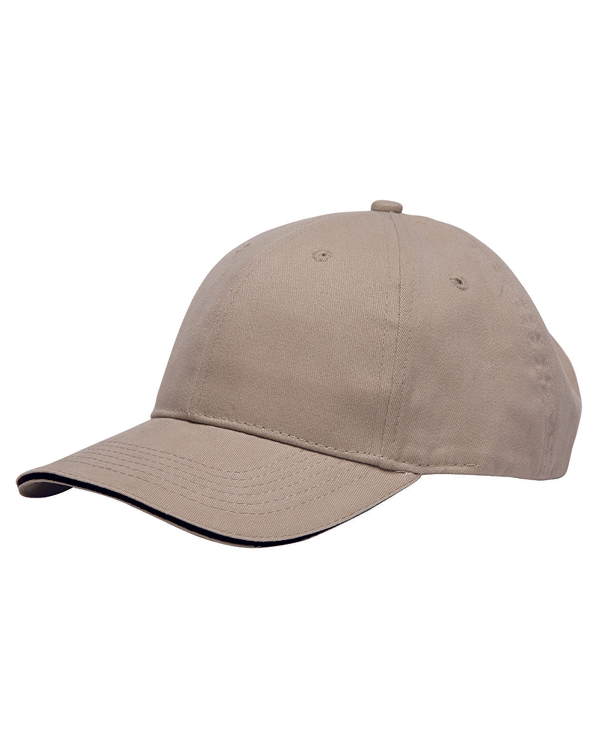 100% Brushed Cotton Twill Structured Sandwich Cap BA3621