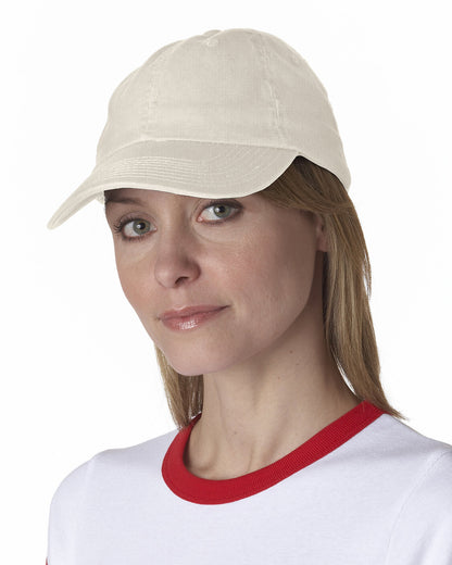 100% Washed Chino Cotton Twill Unstructured Cap BA3630