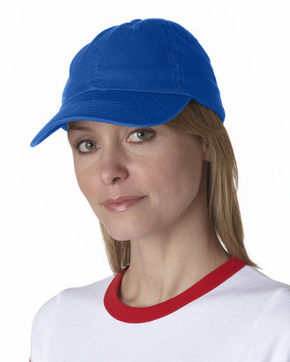 100% Washed Chino Cotton Twill Unstructured Cap BA3630